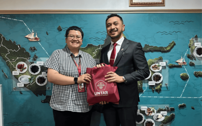 Fikom Untar Audiensi dengan Wamen Giring Ganesha Bahas Kolaborasi Arunika Fest 2025