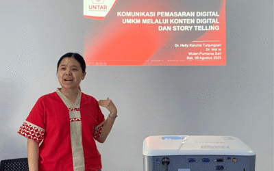 Kolaborasi Fikom dan FEB Untar: Pemberdayaan UMKM Lewat Strategi Komunikasi dan Pemasaran Digital di Rumah BUMN Denpasar