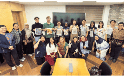 Diplomasi Budaya Kreatif: Fikom Untar Hadirkan Workshop Batik untuk Mahasiswa Internasional di Korea